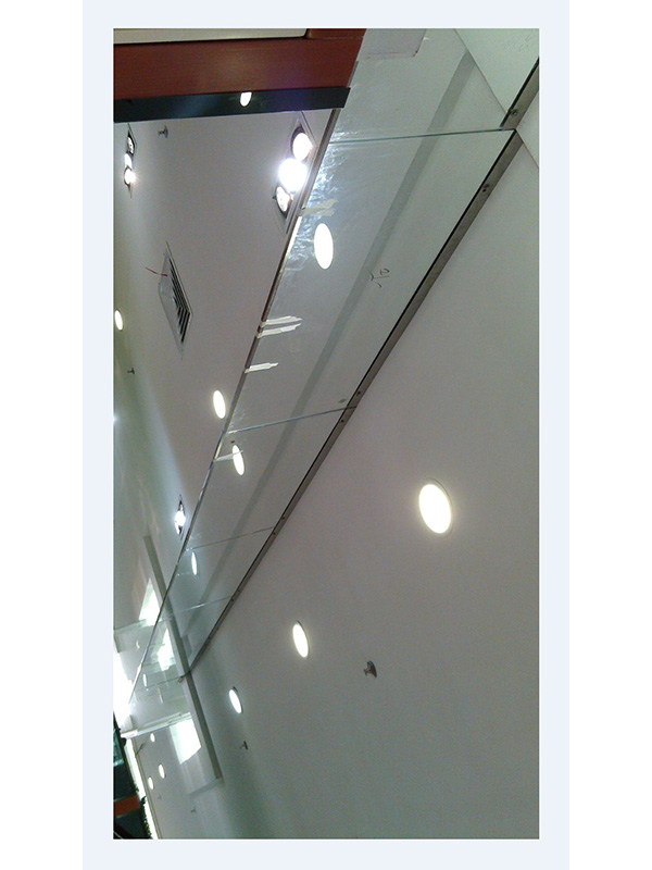 鋼性固定式防火玻璃